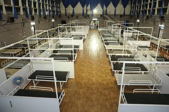 കൊവിഡിനെ-തടയാൻ-കൊച്ചി:-1000-ഓക്സിജൻ-കിടക്കകളുമായി-ഫീൽഡ്-ആശുപത്രി;-ആദ്യഘട്ടം-സജ്ജം