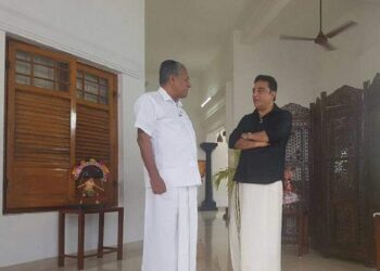 ‘കേരളം-കൂടുതൽ-കരുത്തോടെ-തിളങ്ങട്ടെ’:-പിണറായി-സർക്കാരിന്-ആശംസകളുമായി-കമൽഹാസൻ