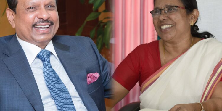 പ്രവാസിയെ-വധശിക്ഷയിൽ-നിന്ന്-രക്ഷിച്ച-ഇടപെടൽ;-യൂസഫലി-വീണ്ടും-നാടിന്‍റെ-അഭിമാനമായി-മാറുകയാണെന്ന്-കെകെ-ശൈലജ