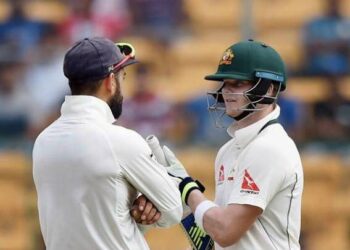 icc-test-rankings:-ബാറ്റ്‌സ്മാന്മാരിൽ-ഒന്നാമതായി-സ്റ്റീവ്-സ്മിത്ത്,-സ്ഥാനം-മെച്ചപ്പെടുത്തി-കോഹ്ലി