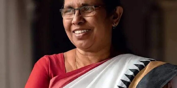 കെ-കെ-ശൈലജയ്ക്ക്-വീണ്ടും-അന്താരാഷ്ട്ര-പുരസ്കാരം;-സിഇയു-ഓപ്പൺ-സൊസൈറ്റി-പ്രൈസ്