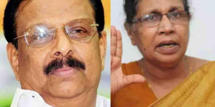 ‘സ്ത്രീകളോട്-അസഹിഷ്ണുതയും-പരിഹാസവും’;-വനിതാ-കമ്മീഷൻ-അധ്യക്ഷയെ-മാറ്റണമെന്ന്-കെ-സുധാകരൻ