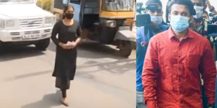 സ്വർണക്കടത്ത്-കേസ്:-അർജുൻ-ആയങ്കിയുടെ-ഭാര്യ-കസ്റ്റംസിന്-മുന്നിൽ-ഹാജരായി 