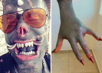 രണ്ട്-വിരൽ-മുറിച്ചു,-വെള്ളിയിൽ-കൊമ്പൻ-പല്ലും!-മനുഷ്യപിശാചിന്റെ-ലുക്ക്-നേടാൻ-മൈക്കൽ-എന്തും-ചെയ്യും