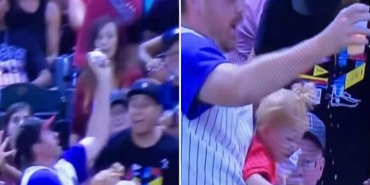 ഒരു-കയ്യിൽ-ബിയർ!-മറുകൈയ്യിലെ-കുട്ടിയെ-വിട്ട്-പന്ത്-പിടിച്ചു,-ഈ-അച്ഛൻ-സൂപ്പറാ…