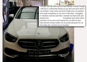 ബെൻസ്-സ്വന്തമാക്കി-സംരംഭക!-കാരണം-കേട്ട്-‘എന്തൊരു-തള്ള്’-എന്ന്-സൈബർ-ലോകം