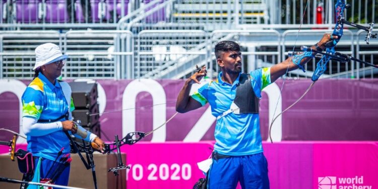 tokyo-olympics-2020:-എയർ-റൈഫിളിൽ-ഇന്ത്യക്ക്-നിരാശ;-മിക്സഡ്-അമ്പെയ്ത്തിൽ-ജയം,-ക്വാർട്ടറിൽ