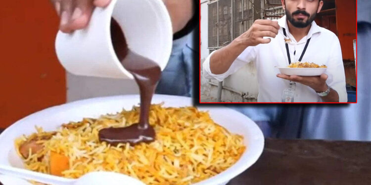 ചോക്ലേറ്റ്-ബിരിയാണി-കഴിച്ച്-റിപ്പോർട്ടർ!-ലേശം-ഓവറല്ലേ-എന്ന്-സൈബർലോകം