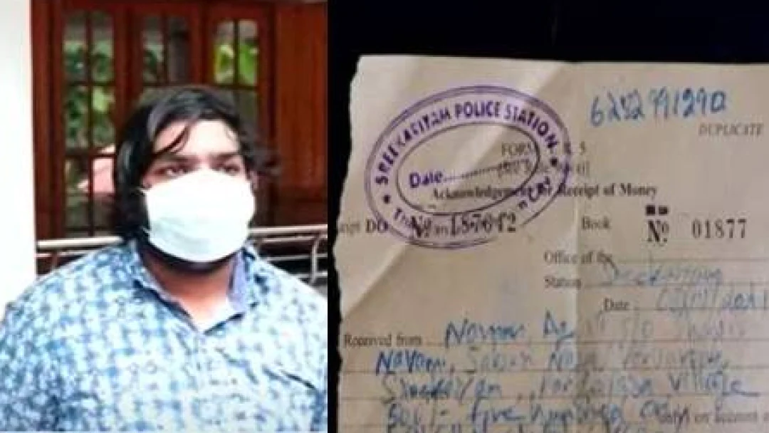 ബലിതര്‍പ്പണത്തിന്-പോയ-കുടുംബത്തിന്-പിഴ;-2000-വാങ്ങി-500-രൂപയുടെ-രസീത്-നല്‍കി-പോലീസ്