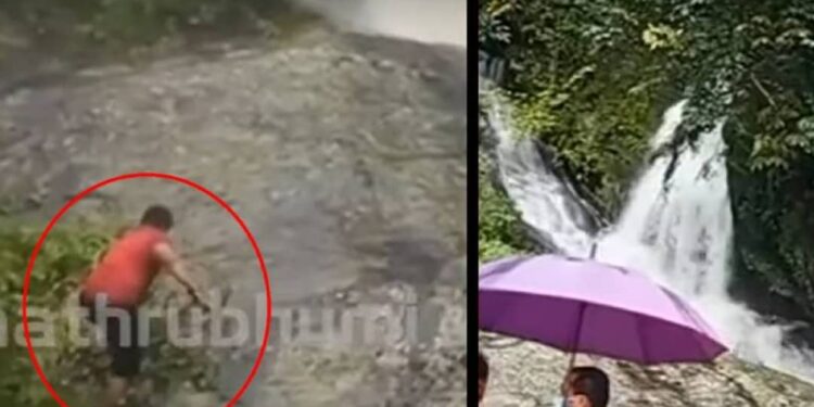 നെല്ലിയാമ്പതിയില്‍-വെള്ളച്ചാട്ടത്തില്‍-ഒരാള്‍-ഒഴുകിപ്പോയി;-രക്ഷാപ്രവര്‍ത്തനം-പുരോഗമിക്കുന്നു