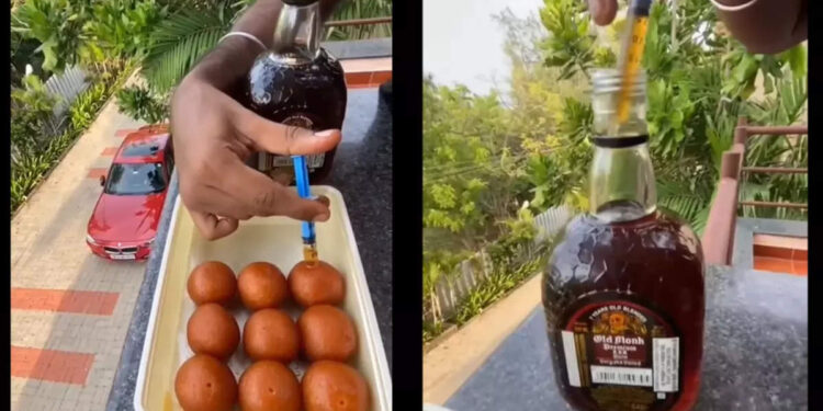 റം-കുത്തിനിറച്ച-ഗുലാബ്-ജാമുൻ;-എജ്ജാതി-ടച്ചിങ്‌സ്-എന്ന്-സൈബർലോകം