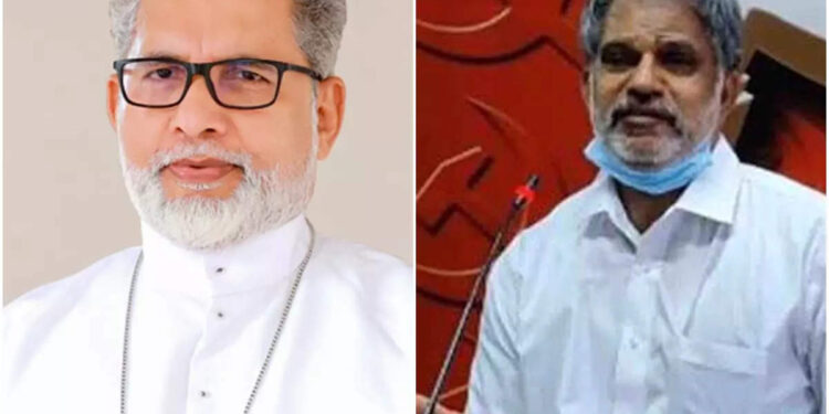 പാലാ-ബിഷപ്പിനെ-തള്ളി-സിപിഎം;-സമൂഹത്തെ-വർഗീയമായി-ചേരിതിരിക്കരുതെന്ന്-വിജയരാഘവൻ