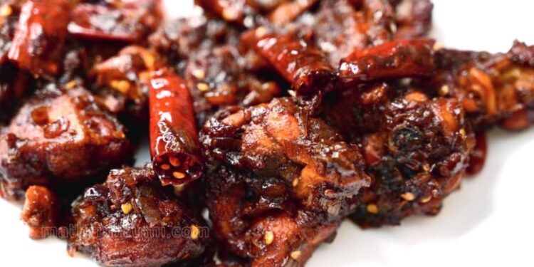 ഊണിനൊപ്പം-എരിവുള്ള-ചിക്കന്‍-കൊണ്ടാട്ടം