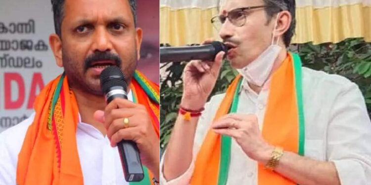 അധികാരത്തിന്റെ-സുഖശീതളിമയില്‍-ധാര്‍മ്മിക-ബോധം-മറക്കുന്നുവെന്ന്-എം-ടി-രമേശ്;-തിരിച്ചടിച്ച്-കെ-സുരേന്ദ്രന്‍