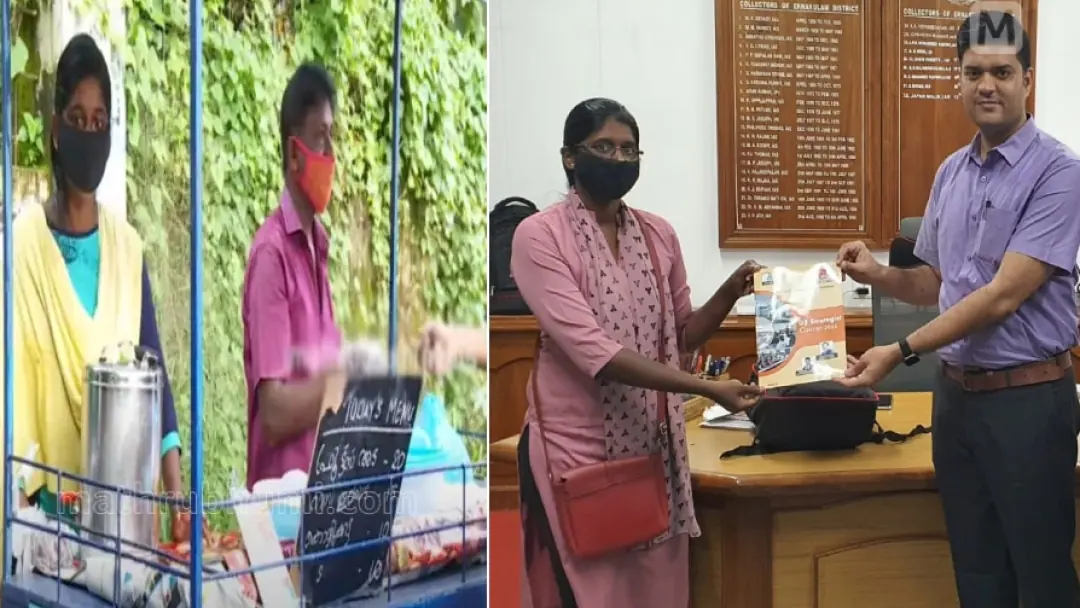 ചൂടാറാത്ത-ഐഎഎസ്-സ്വപ്‌നത്തിന്-പിന്തുണ;-സംഗീതയ്ക്ക്-പുസ്തകങ്ങള്‍-കൈമാറി-കളക്ടര്‍ 