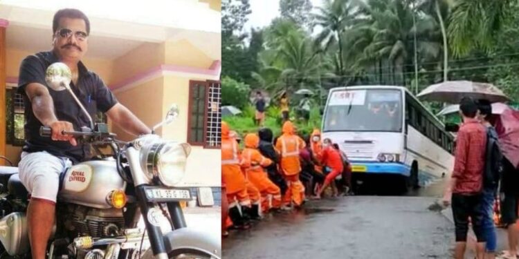 ജോലി-പോയാല്‍-പുല്ലെന്ന്-ഡ്രൈവര്‍;-പൂഞ്ഞാറില്‍-വെള്ളത്തിലായ-ബസ്സും-വിവാദത്തിലായ-ഡ്രൈവിങ്ങും