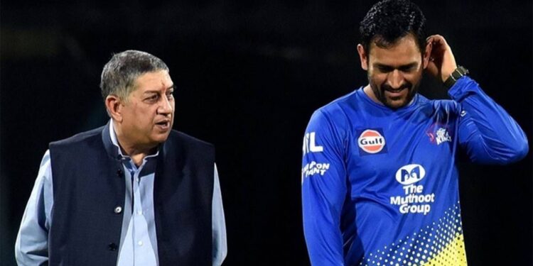 ധോണിയില്ലാതെ-സിഎസ്കെയില്ല,-സിഎസ്കെയില്ലാതെ-ധോണിയുമില്ല:-എൻ-ശ്രീനിവാസൻ