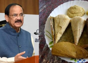 രുചിയില്‍-കേമൻ‌,-മില്ലറ്റ്-ഇഡ്ഡലി-വേറെ-ലെവലെന്ന്-ഉപരാഷ്ട്രപതി;-ചിത്രങ്ങൾ