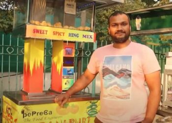 പാനീപൂരി-വെന്‍ഡിങ്-മെഷീന്‍-കണ്ടുപിടിച്ച്-ഡല്‍ഹി-സ്വദേശി;-അമ്പരന്ന്-സോഷ്യല്‍-മീഡിയ