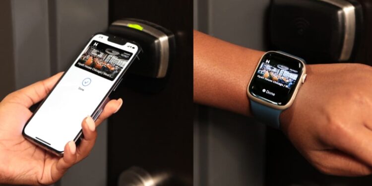 ആപ്പിള്‍-വാലറ്റില്‍-ഹോട്ടല്‍-മുറിയുടെ-ചാവി;-ആപ്പിളും-ഹയാത്തും-കൈകോര്‍ക്കുന്നു