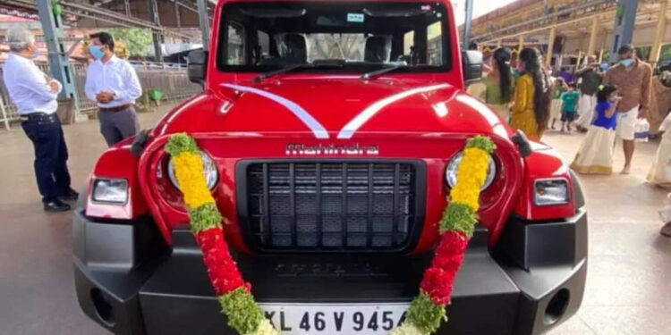 ഗുരുവായൂരപ്പന്‍റെ-ഥാർ-ലേലത്തിൽ-പോയി;-സ്വന്തമാക്കിയത്-എറണാകുളം-സ്വദേശി-അമൽ-മുഹമ്മദ്