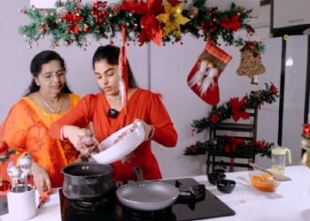 ‘അമ്മയുടെ-പോത്തും-കൂര്‍ക്കയും’-ക്രിസ്മസ്-സ്‌പെഷ്യല്‍-വിഭവവുമായി-മുക്തയുടെ-വീഡിയോ