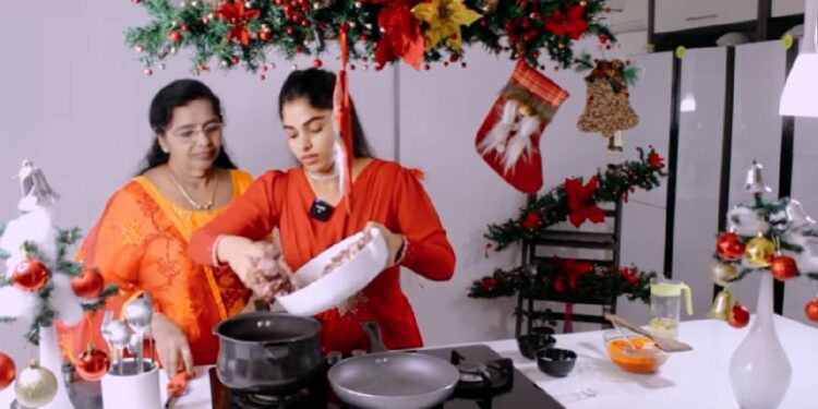 ‘അമ്മയുടെ-പോത്തും-കൂര്‍ക്കയും’-ക്രിസ്മസ്-സ്‌പെഷ്യല്‍-വിഭവവുമായി-മുക്തയുടെ-വീഡിയോ