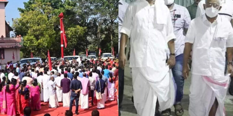 ‘ഭൗതികവാദം-പറയുന്നവർ-ശബരിമലയിൽ-പോയി-കുമ്പിട്ടു-നിൽക്കുന്നത്-ശരിയല്ല’;-ജില്ലാ-സമ്മേളനത്തിൽ-വിമർശനം