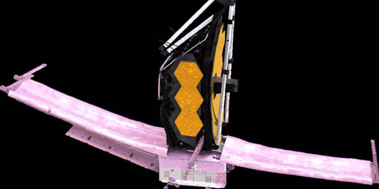 ചന്ദ്രനെ-മറികടന്ന്‌-ജെയിംസ്-വെബ്-ദൂരദര്‍ശിനി;-സണ്‍-ഷീല്‍ഡ്-പാനല്‍-തുറന്നു