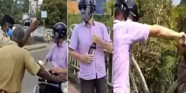 കോവളത്ത്-വിദേശിയെ-തടഞ്ഞ-സംഭവം;-ഗ്രേഡ്-എസ്ഐയ്ക്ക്-സസ്പെൻഷൻ