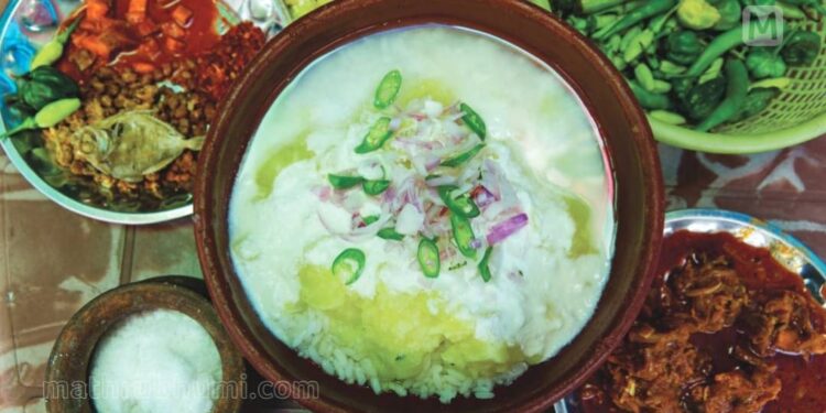 തൈരും-കാന്താരിയും-ഞെരുടി-മത്തിവറുത്തതുംകൂട്ടി-പഴങ്കഞ്ഞി-കുടിക്കാം,-അമ്മച്ചിക്കടയിൽ