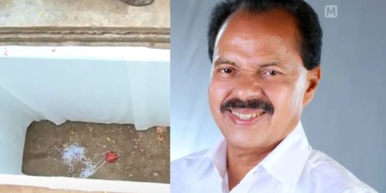 അന്ത്യാഭിലാഷം-പോലെ-പി.ടി-തോമസിന്റെ-ചിതാഭസ്മം-അമ്മയുടെ-കല്ലറയില്‍-അടക്കംചെയ്തു