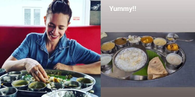 ‘എന്റെ-പ്രിയപ്പെട്ട-ഭക്ഷണം’;-സാമ്പാറും-രസവും-കൂട്ടി-ഊണ്-ആസ്വദിച്ച്-കല്‍ക്കി-കോച്‌ലിന്‍