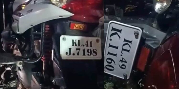 കൊച്ചിയില്‍-റെഡ്-സിഗ്നല്‍-തെറ്റിച്ചെത്തിയ-ബൈക്ക്-ഇടിച്ച്-അപകടം;-നാലു-പേര്‍ക്ക്-പരിക്ക്