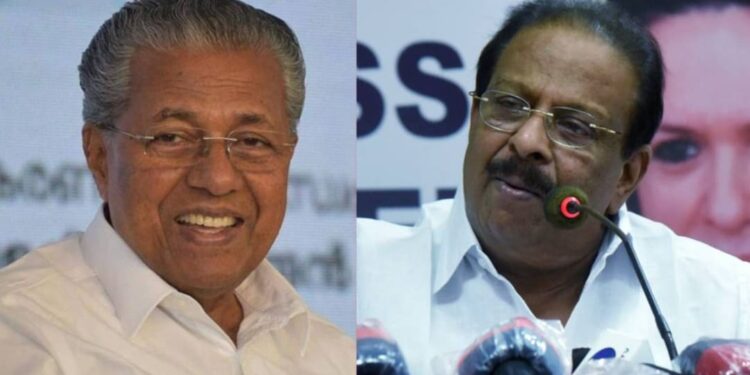 ‘മരുമകന്‍-തലസ്ഥാനത്തുള്ളതില്‍-സന്തോഷം,-അങ്ങ്-ഞങ്ങളെ-തനിച്ചാക്കിയില്ലല്ലോ’;-പിണറായിയോട്-സുധാകരന്‍