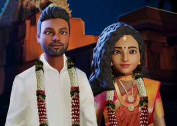 ഏഷ്യയില്‍-ആദ്യം;-മെറ്റാവേഴ്‌സില്‍-വിവാഹം-നടത്തി-തമിഴ്-ദമ്പതികള്‍