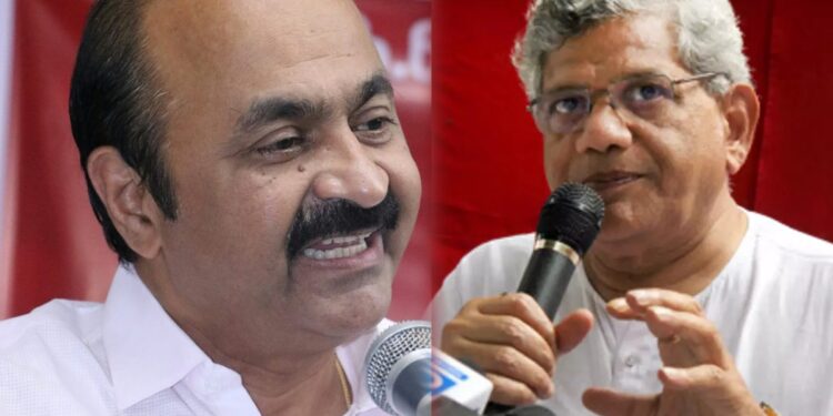 എന്ത്-വർഗരാഷ്ട്രീയത്തെക്കുറിച്ചാണ്-ഈ-പാർട്ടി-ഇക്കാലമത്രയും-പറഞ്ഞു-നടന്നത്?-യെച്ചൂരിക്കെതിരെ-വിഡി-സതീശൻ