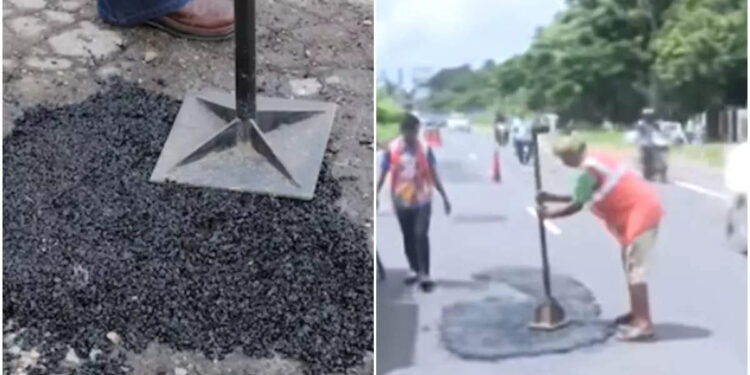 റോളർ-വേണ്ട,-ഇടിമുട്ടി-മതി;-എന്താണ്-കോൾഡ്-മിക്സ്-ടാറിങ്?