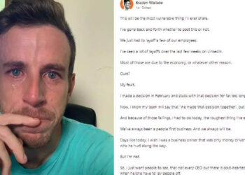 ജീവനക്കാരെ-പിരിച്ചുവിട്ട-ശേഷം-പൊട്ടി-കരഞ്ഞ്-സിഇഒ;-വിമര്‍ശിച്ച്-സോഷ്യല്‍-മീഡിയ