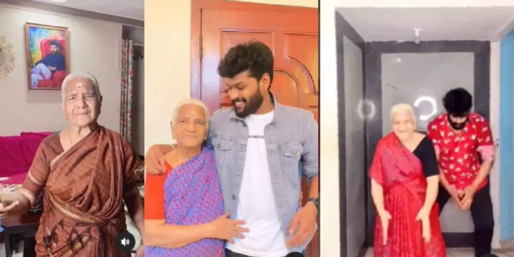 ഈ-റീല്‍സ്-മുത്തശ്ശി-ആള്‍-പൊളിയാണ്;-ഇന്‍സ്റ്റഗ്രാമില്‍-തരംഗമായ-രാ-രാ-റെഡി-ഗാനത്തിന്-ചുവടുവെച്ച്-മുത്തശ്ശിയും-കൊച്ചുമകനും