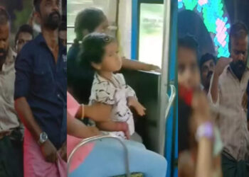 ‘കൈ-വിട്-അമ്മേ-ഞാനും-കൂടെ-ഡാന്‍സ്-കളിക്കട്ടെ’;-ബസിനുള്ളില്‍-ദേവദൂതര്‍-പാടി-ഗാനത്തിന്-നൃത്തം-ചെയ്യുന്ന-കുട്ടി-കുരുന്ന്