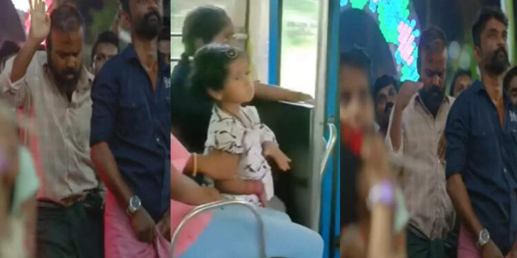‘കൈ-വിട്-അമ്മേ-ഞാനും-കൂടെ-ഡാന്‍സ്-കളിക്കട്ടെ’;-ബസിനുള്ളില്‍-ദേവദൂതര്‍-പാടി-ഗാനത്തിന്-നൃത്തം-ചെയ്യുന്ന-കുട്ടി-കുരുന്ന്