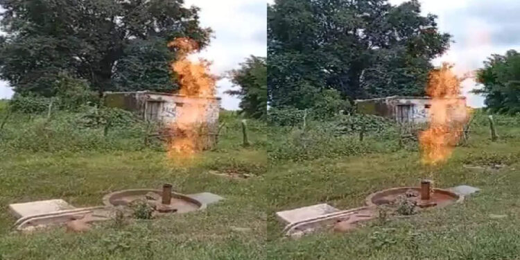 പൈപ്പില്‍-നിന്ന്-തീയും-വെള്ളവും-ഒരുമിച്ച്-പുറത്തേക്ക്;-വിചിത്രമായ-സംഭവം-കണ്ട്-ഞെട്ടി-പ്രദേശവാസികള്‍