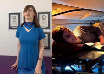 viral:-വിമാനത്തിൽ-കയറാൻ-കഴിയാതെ-വിഷമിച്ച-ലോകത്തിലെ-ഏറ്റവും-ഉയരം-കൂടിയ-യുവതിയ്ക്ക്-വേണ്ടി-എയർലൈൻസ്-ചെയ്തത്-കണ്ടോ?