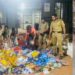 കാസർകോട്-കണ്ടെയ്‌നർ-ലോറിയിൽ-കടത്തിയ-ലക്ഷങ്ങളുടെ-നിരോധിത-പുകയില-ഉൽപന്നങ്ങൾ-പിടികൂടി
