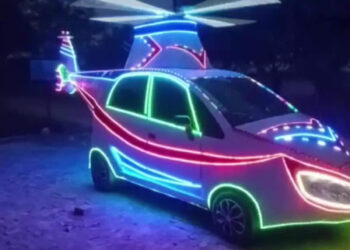 viral:-ഇത്-കാർ-ആണോ-ഹെലികോപ്റ്ററാണോ?-യുപി-സ്വദേശിയുടെ-കണ്ടുപിടിത്തം-വൈറലാകുന്നു