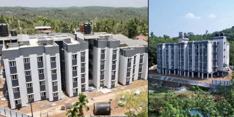 2-കിടപ്പുമുറികളും-ഹാളും-ബാൽക്കണിയും-അടുക്കളയും;-174-കുടുംബങ്ങൾക്ക്-തല-ചായ്ക്കാൻ-ഇടം;-4-പുതിയ-ഭവനസമുച്ചയങ്ങളുമായി-ലൈഫ്-മിഷൻ