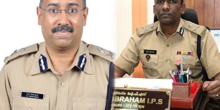 പോലീസ്-തലപ്പത്ത്-അടിമുടി-മാറ്റം;-മനോജ്-ഏബ്രഹാം-ഇന്റലിജൻസ്-മേധാവി,-ടി-കെ-വിനോദ്-കുമാർ-ഡിജിപി
