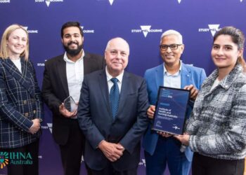 IHNA ക്ക് വീണ്ടും മികച്ച കോളേജിനുള്ള വിക്ടോറിയ സർക്കാർ അവാർഡ്.