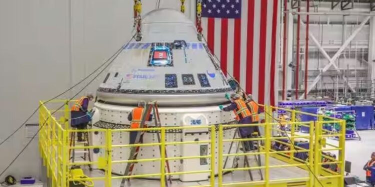 ബഹിരാകാശനിലയത്തിലേക്ക്-യാത്രികരുമൊത്ത്-ആദ്യ-യാത്ര;-തയാറെടുത്ത്-ബോയിങ്ങിന്റെ-സ്റ്റാര്‍-ലൈനര്‍